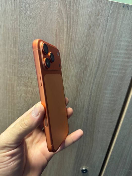 Apple iPhone 17 pro max 256 Gb cosmic orange Neverlock фізична сімка Айфон 17 про макс оранжевий