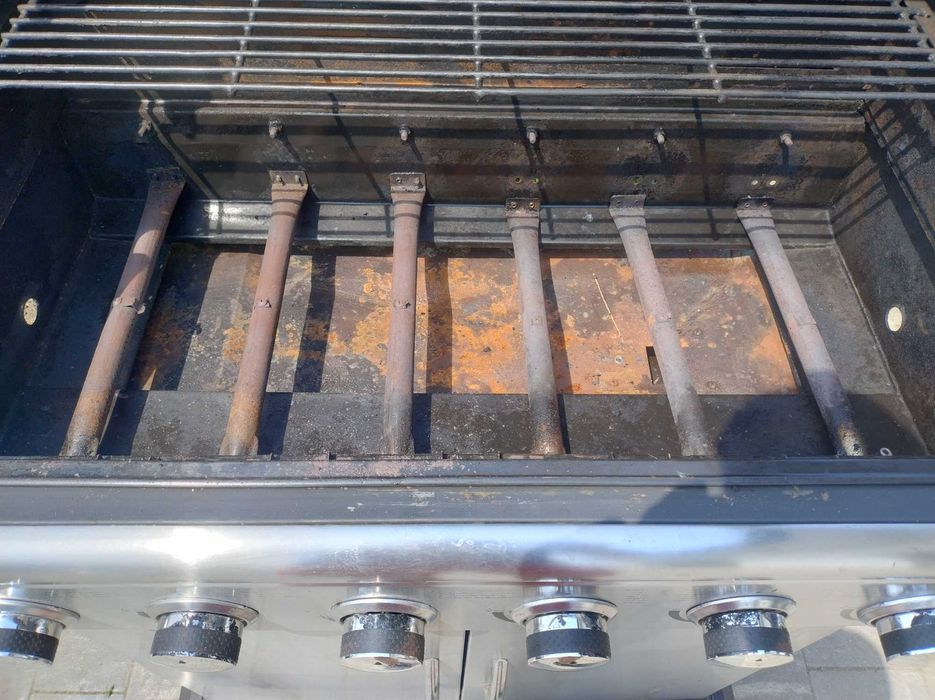 Grill gazowy ruszt żeliwny