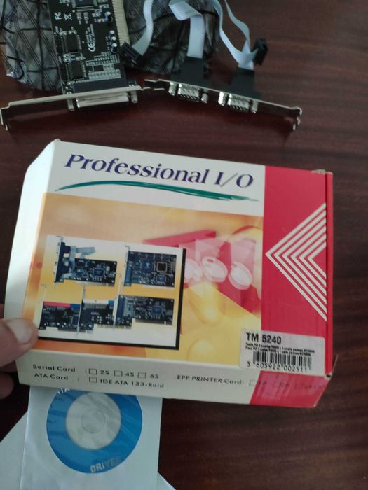 Placa PCI para 2 Com e 1 LPT64172198861185122
