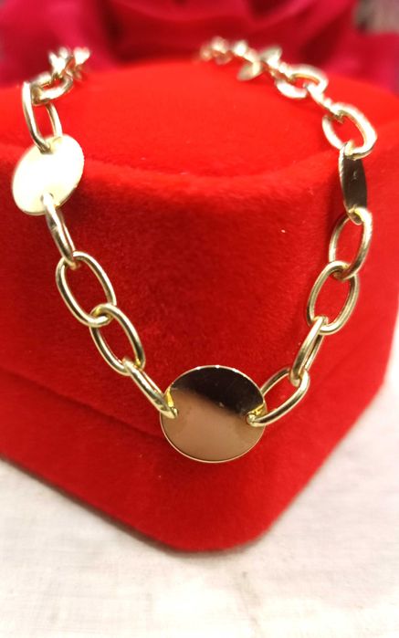 Złota bransoletka p.585/2,90g