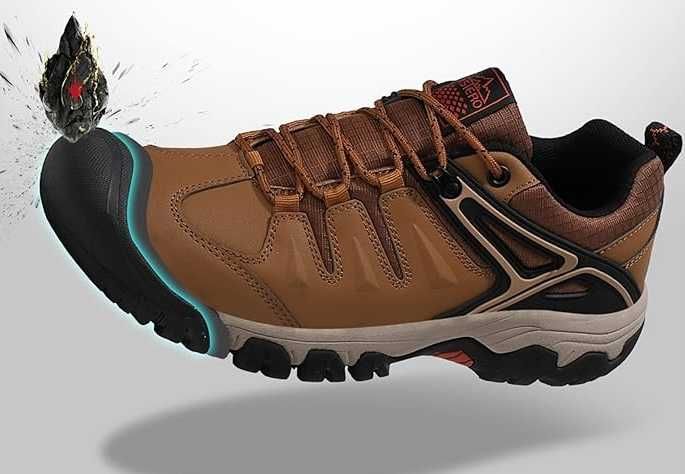 ASTERO Sneaker męskie lekkie buty trekkingowe – rozm. 45 – nowe z metką