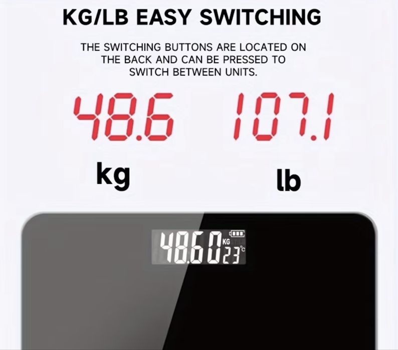 Ваги для заміру ваги, на батарейках