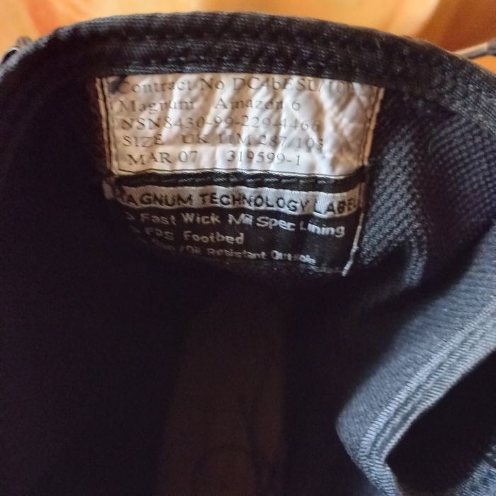 Берцы MAGNUM оригинал кожаные