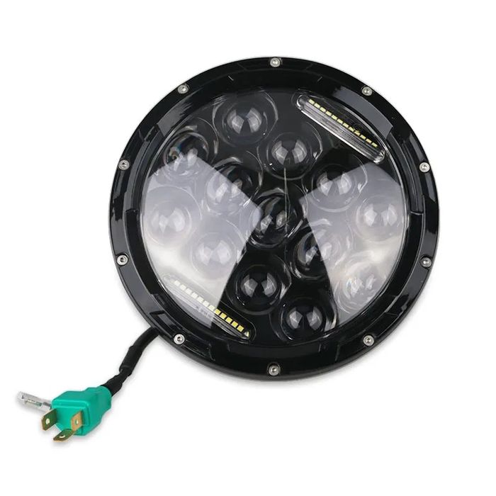 Фара Led 7 H4 светодиодная ВАЗ Нива Камаз Урал Зил Nissan Волга Иж Ява