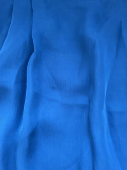 Zara niebieska chabrowa spódnica bombka przed kolano rozmiar S