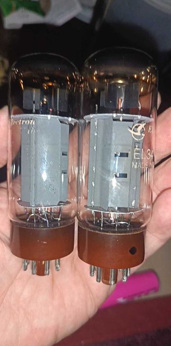 LAMPA elektronowa EL34 SVETLANA. (PARA)