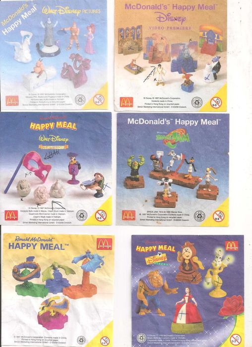 VENDO BRINQUEDOS MCDONALDS