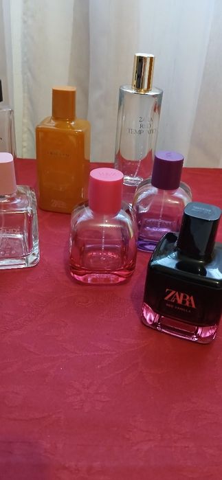 Frascos de perfume Zara, vazios