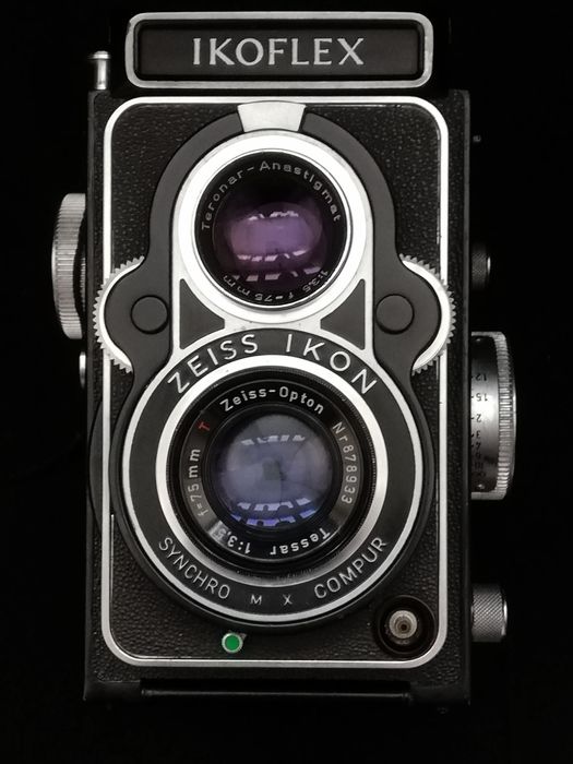 Zeiss Ikon Ikoflex IIa (late) (855/16) з Zeiss Opton Tessar 3.5/75mm