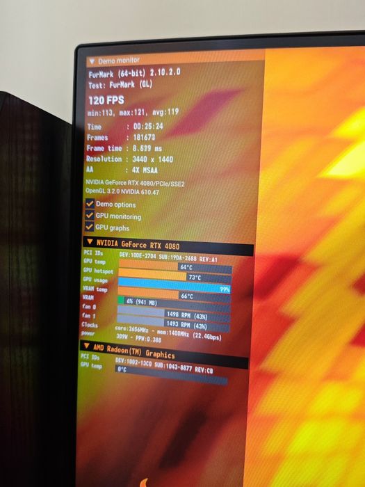 Rtx 4080 16gb zotac працює бездоганно
