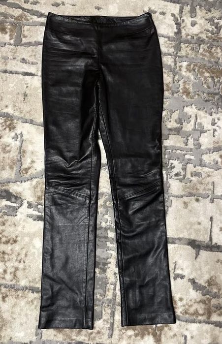 Брюки  шкіряні ( вузькі)