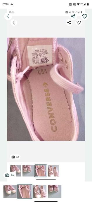 Buty rozmiar 36  vty i Converse