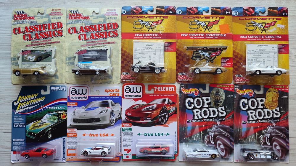 Машинки Hot Wheels Premium,мейн, AutoWorld, Racing Champions