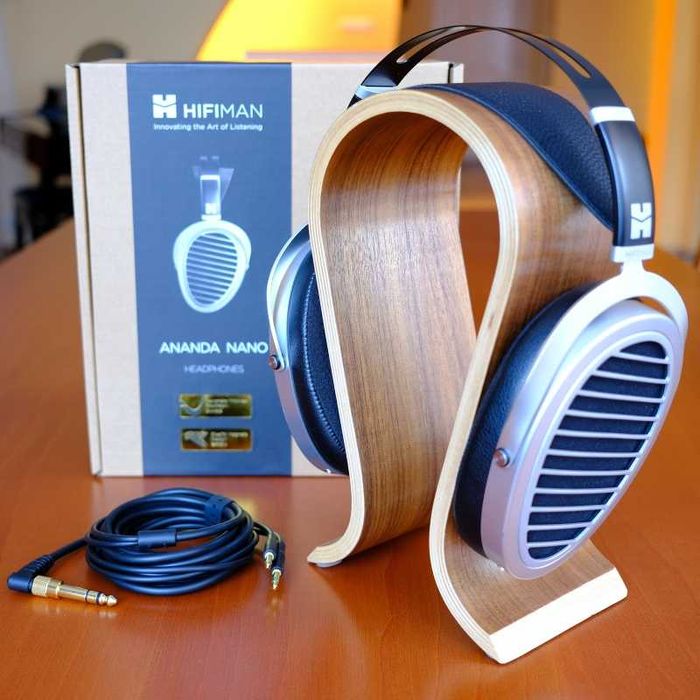 HiFiMan Ananda Nano (otwarte słuchawki planarne) + stojak.