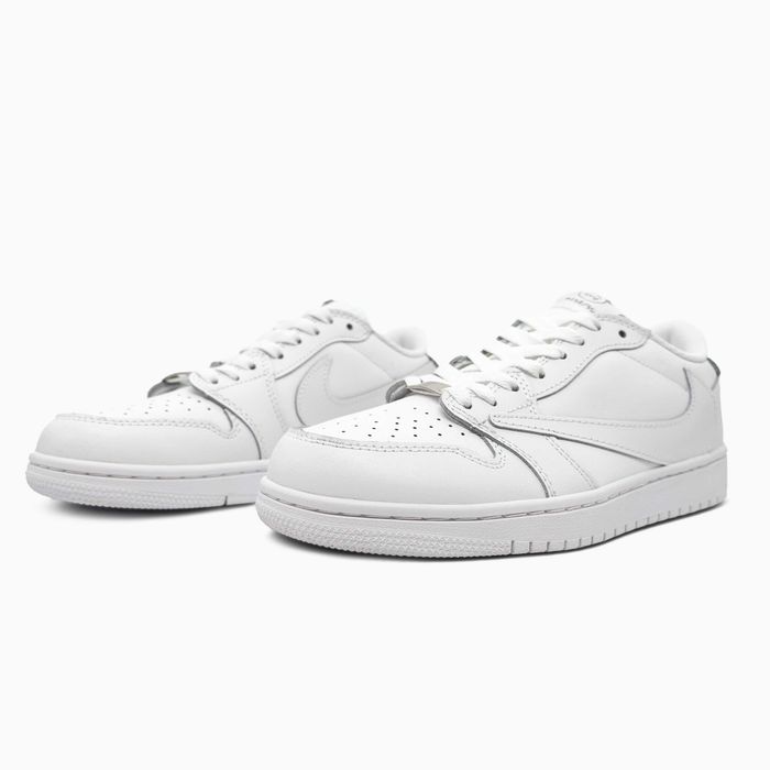 Жіночі кросівки Nike Air Jordan 1 Low Travis Scott "White Party" 36-40