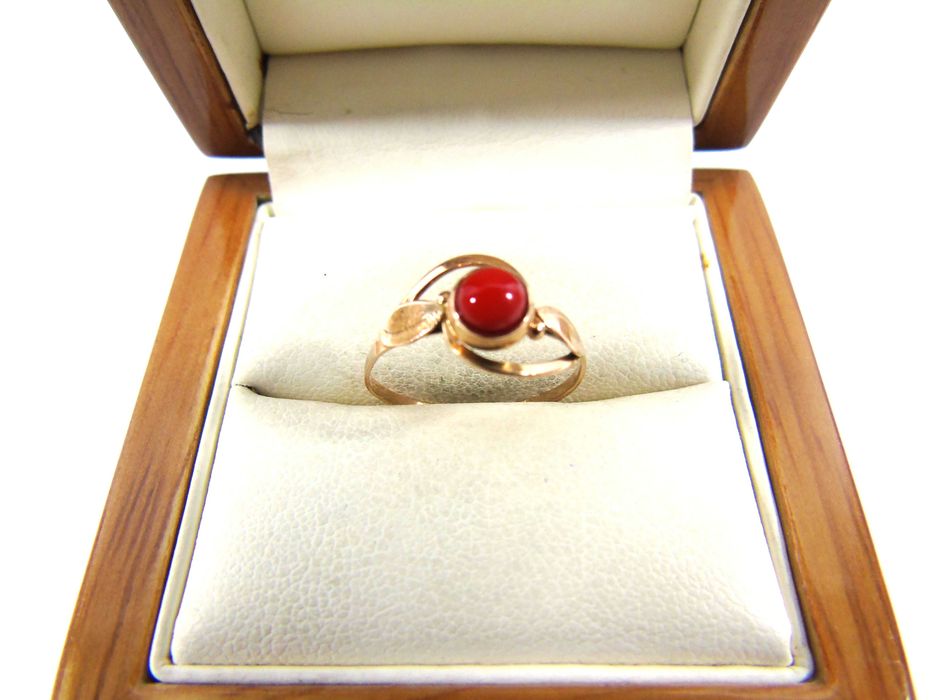 Złoty pierścionek pr.585 R.15 Lombard Żuromin Loombard