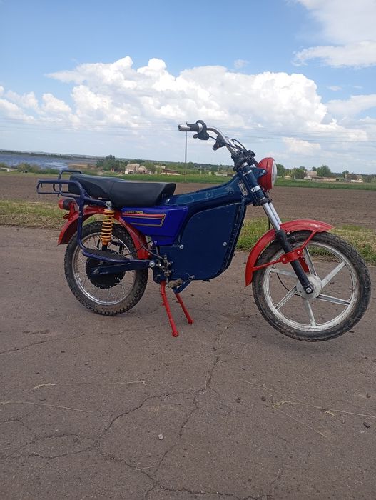 Саморобний електро байк