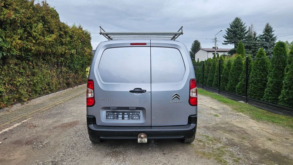 Citroën BERLINGO VAN  2020 ROK KLMA NAVI TEMPOMAT PARTNER  Hak Gwarancja przebiegu Czujniki cofania Bagaźnik dachowy