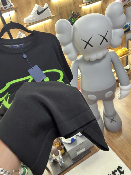 Футболка Трикотажна Louis Vuitton LV 18/54 Black Green