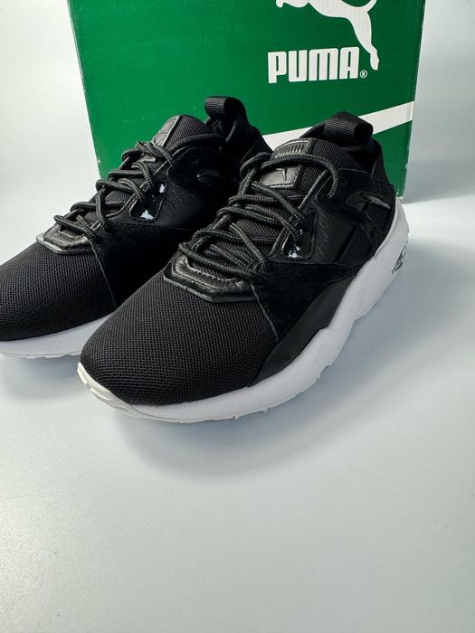 Nowe Sneakersy Buty PUMA BOG Sock Elemental czarne 35,5