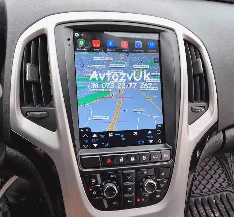 Магнітола ASTRA J K Opel Buick VERANO Опель Астра К Carplay Андроїд 16