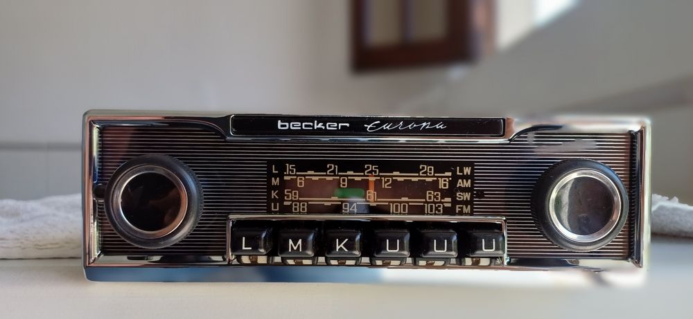 Radio becker europa vintage