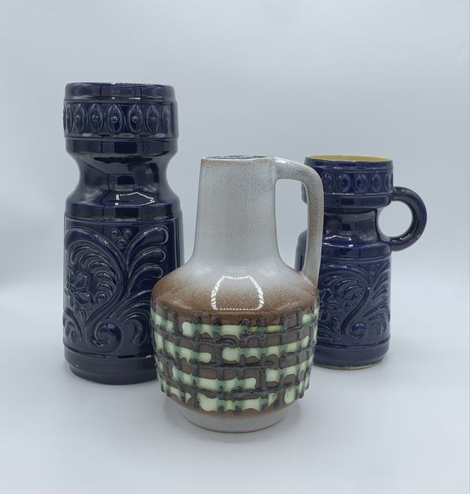 Ceramika PRL Fat Lava wazon