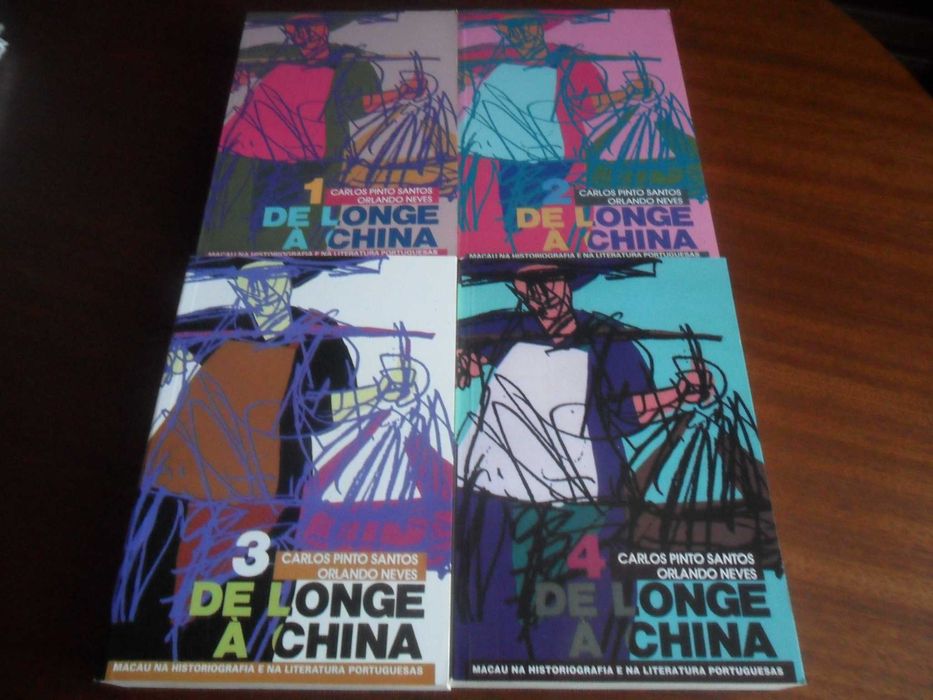 "De Longe à China" Vol. 1 a 4 de Carlos Pinto Santos e Orlando Neves