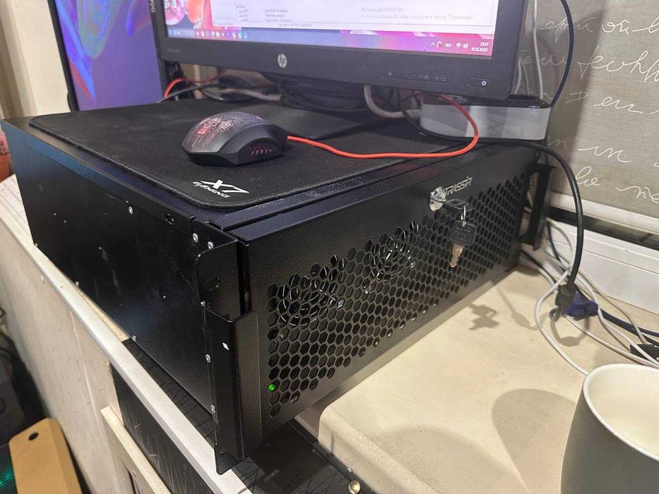 професійний сервер Asus WS C246 Pro + 10TB  + SSD NVMe + 2 монітори 24