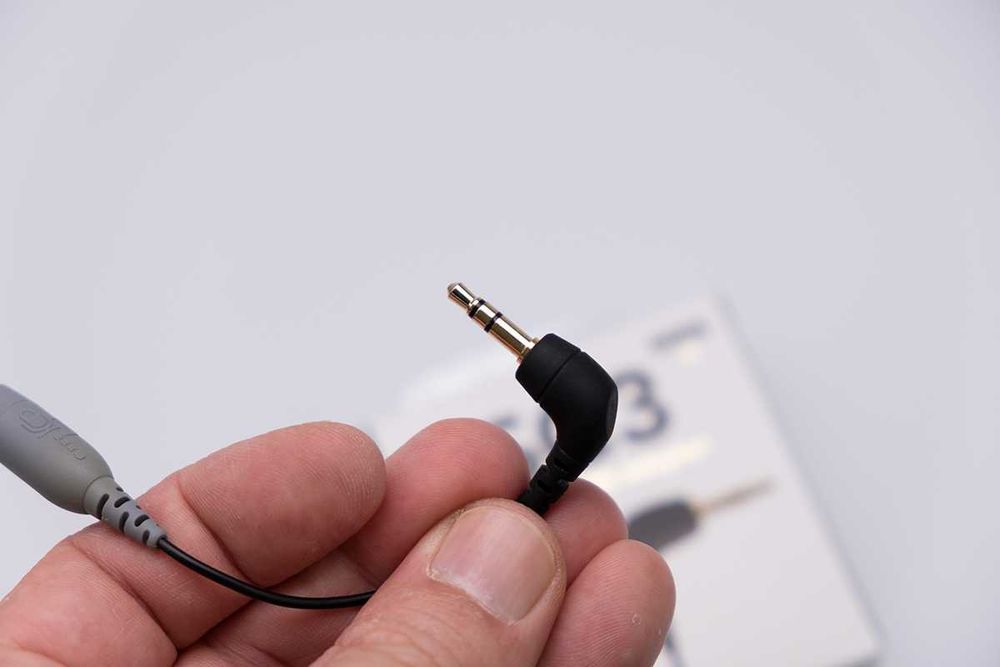 Adaptador de TRRS a TRS RODE SC3 para Microfone SmartLav