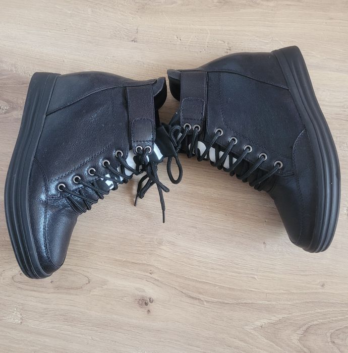 Sneakersy na koturnie 39