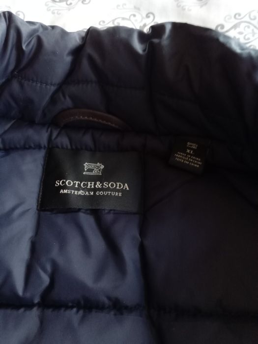 Бомбер scotch soda xl очень качественный и теплый