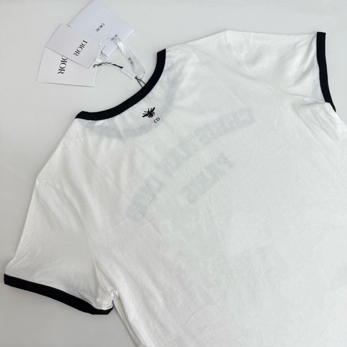 Christian Dior CD T-shirt Koszulka Damska 40 L Jak Nowa