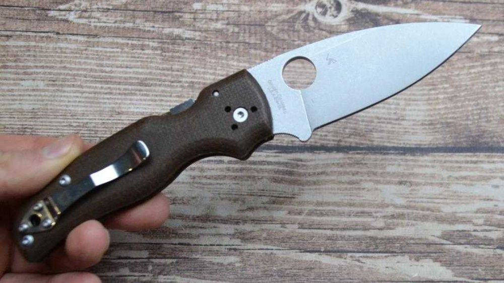 Брелок EDC фолдер Spyderco Shaman