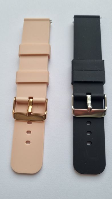 Універсальні силіконові ремінці для смартгодинника 22мм