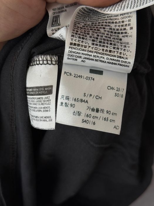 Koszulka Levi’s S szara tshirt big logo męska logowana