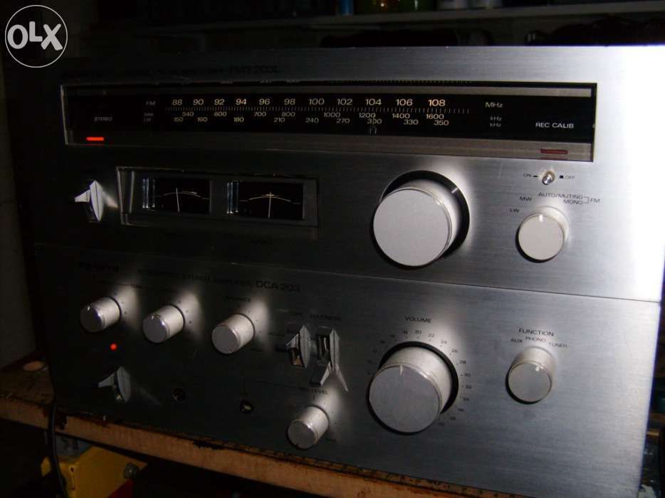 Amplificador + Tuner SANYO 203 SERIES