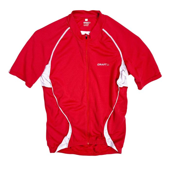 CRAFT koszulka sportowa turystyczna rowerowa szosowa XL męska czerwona