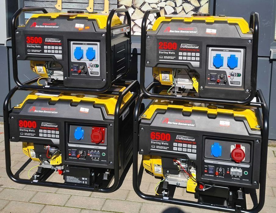 Loncin Lc2500-As Mocny Agregat Generator Prądotwórczy 2X230V Avr 2,2Kw