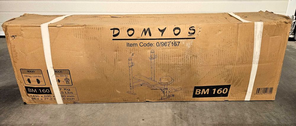Pack Musculação Domyos + B-United | Ideal para Ginásio em Casa