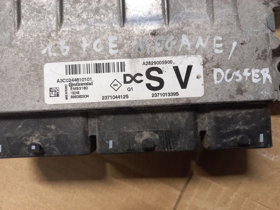 Komputer sterownik silnika 1.3 tce renault megane iv dacia