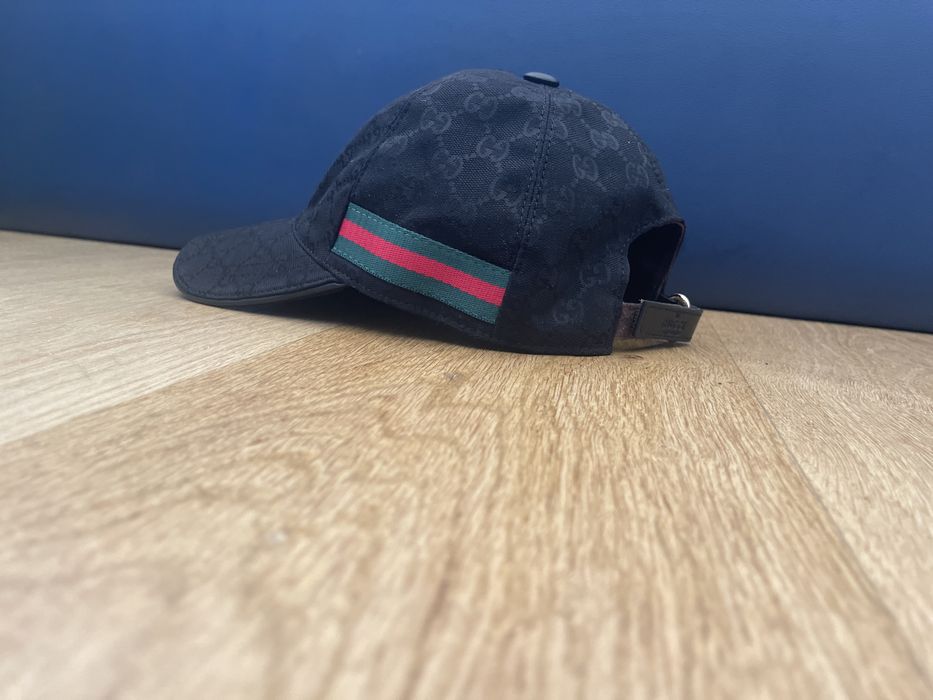 Boné da gucci preto ajustavél
