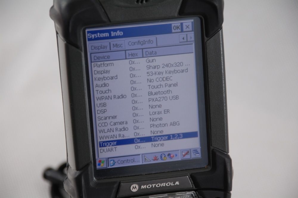 Motorola MC9090 1D LORAX термінал збору даних ТСД сканер CE5 захищений