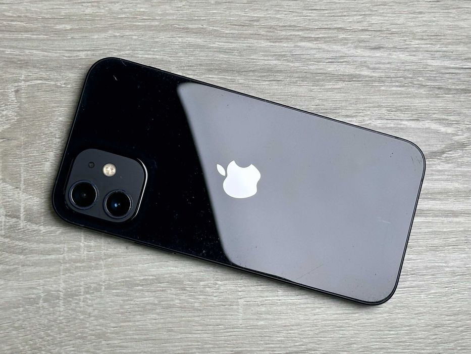 Apple iPhone 12 - 64GB - Black Neverlock 100% акумулятор №155