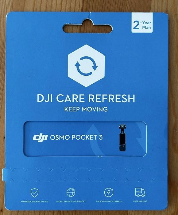 DJI Osmo Pocket 3 Combo Care Refresh付 DJI Pocket 3 Care Refresh 2-letnia ochrona - sklep Drony.net