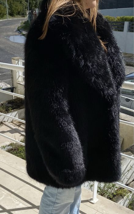 Casaco Mango  Em Pêlo , novo