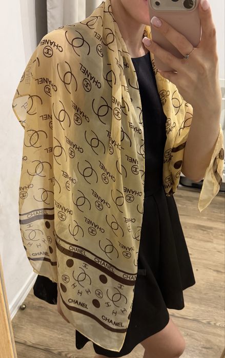 Szal chusta apaszka Chanel
