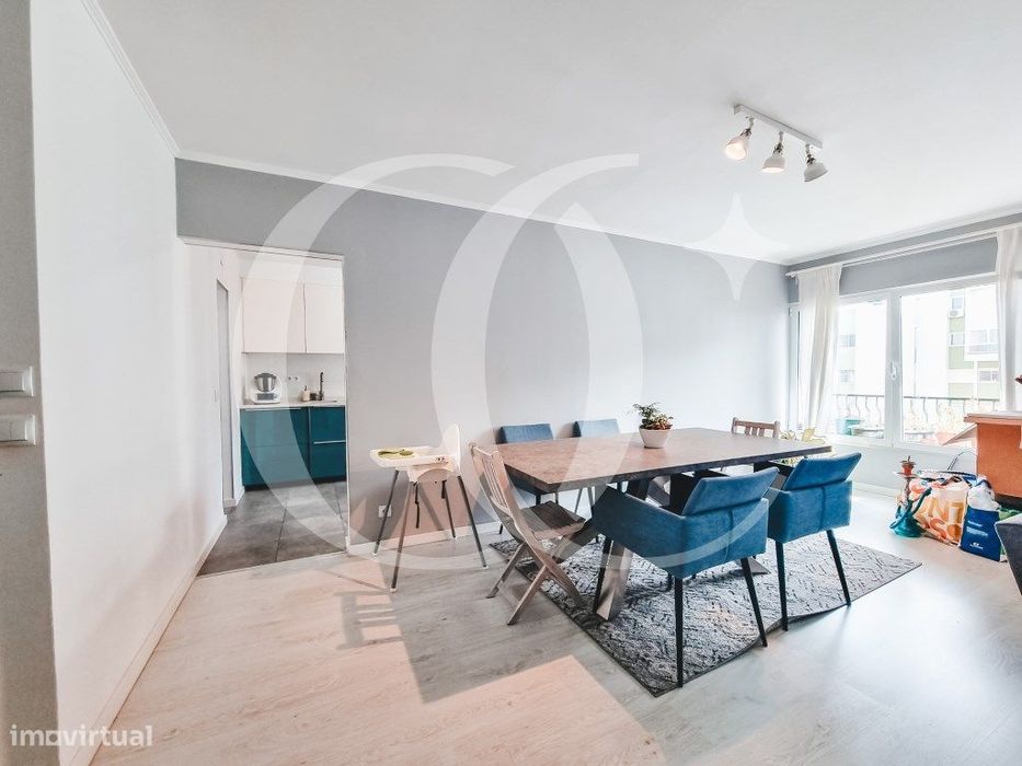 Apartamento T3, para arrendar, em Santo António dos Cavaleiros