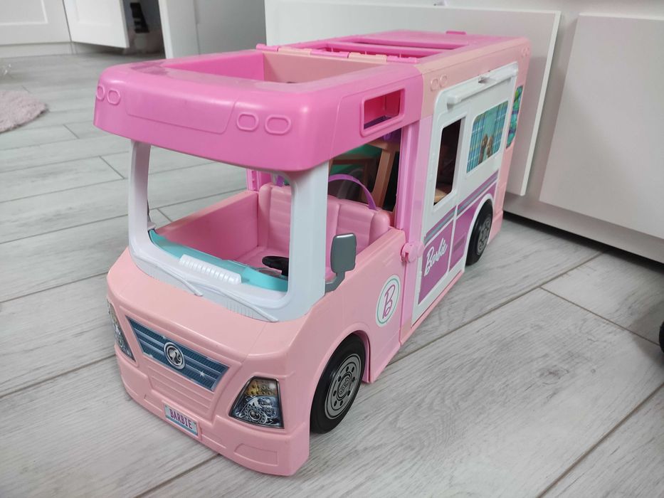 Barbie Kamper 3w1 GHL93 dla lalki Barbie