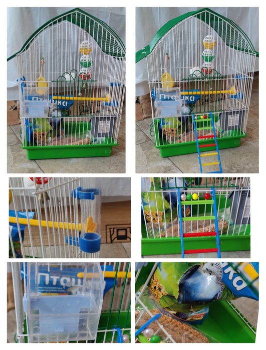 Продам клетку для попугая